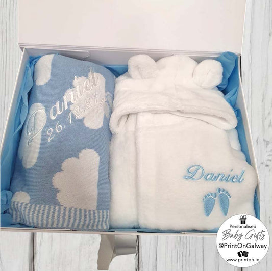 Boo Blanket & Robe Set