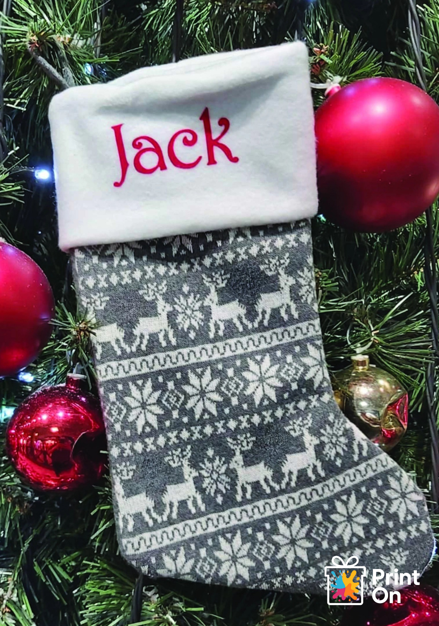 Deluxe Knitted Stocking