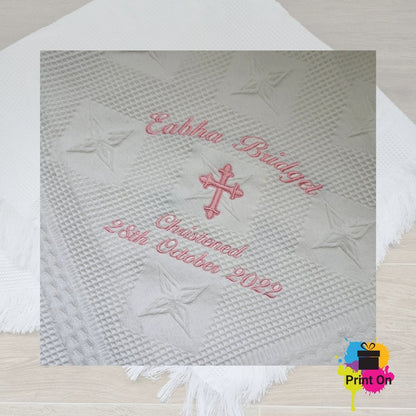 Christening Shawl - Traditional