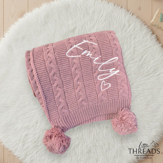 Pom Pom Blanket