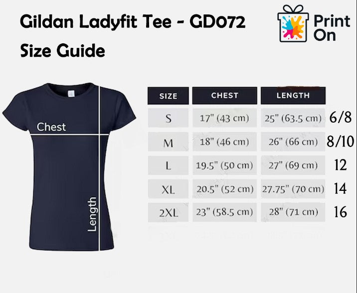 Custom Ladyfit Tee