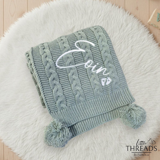 Pom Pom Blanket