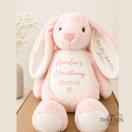 Bunny Zippie - Baby Pink