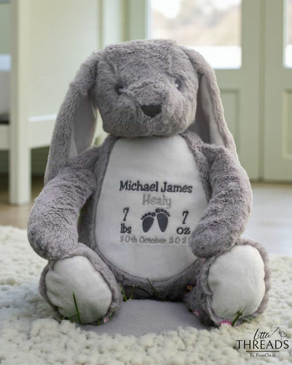 Bunny Zippie - Grey