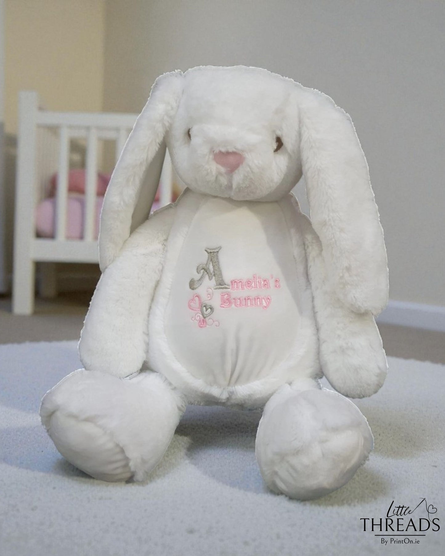 Bunny Zippie - White