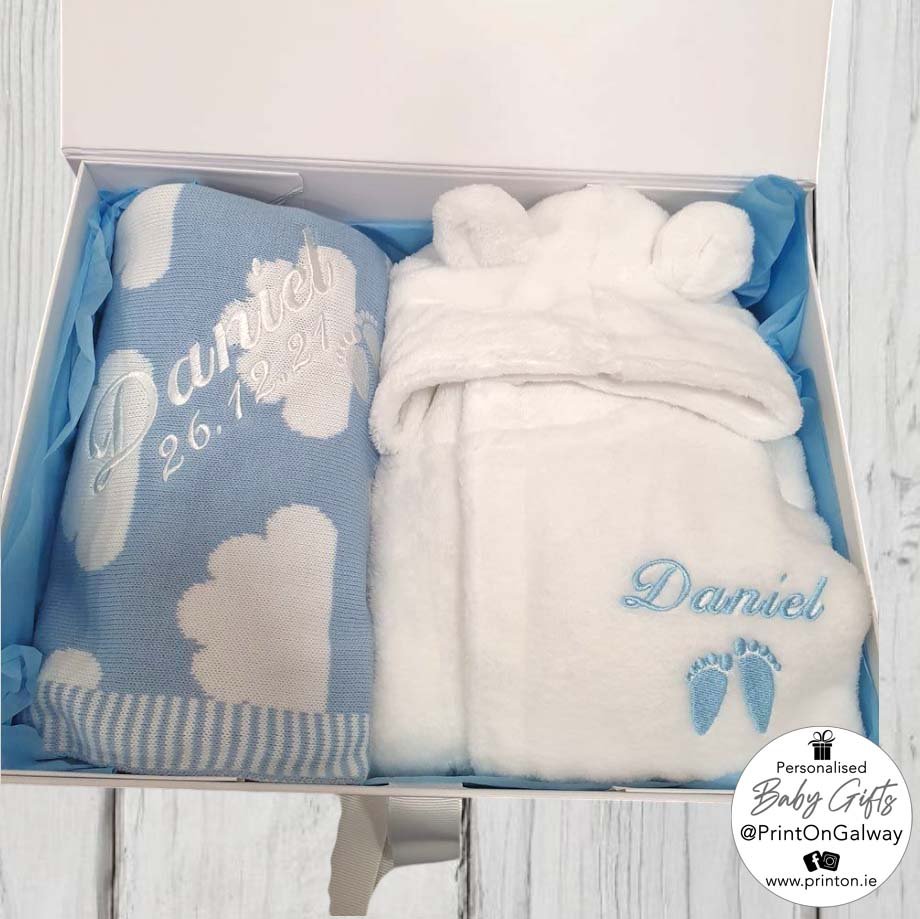 Boo Blanket & Robe Set