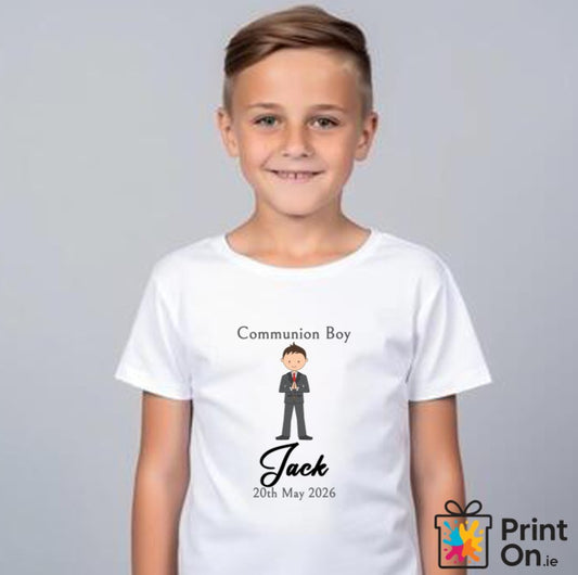 Communion Boy Tee - Design 1