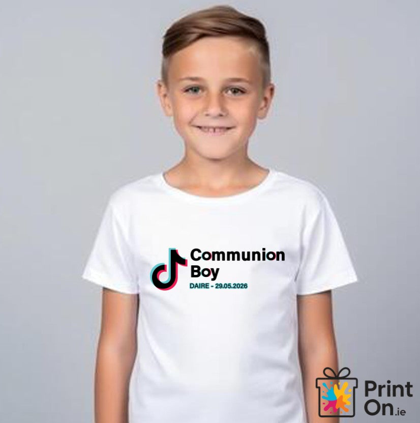 Communion Boy Tee - Design 6