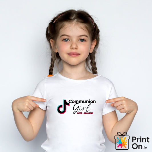Communion Girl Tee - Design 7