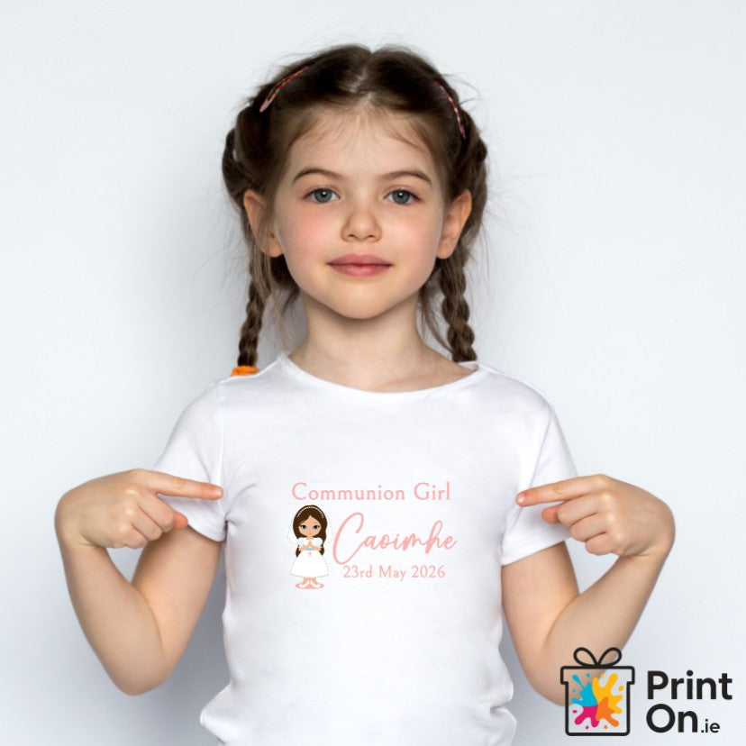 Communion Girl Tee - Design 1