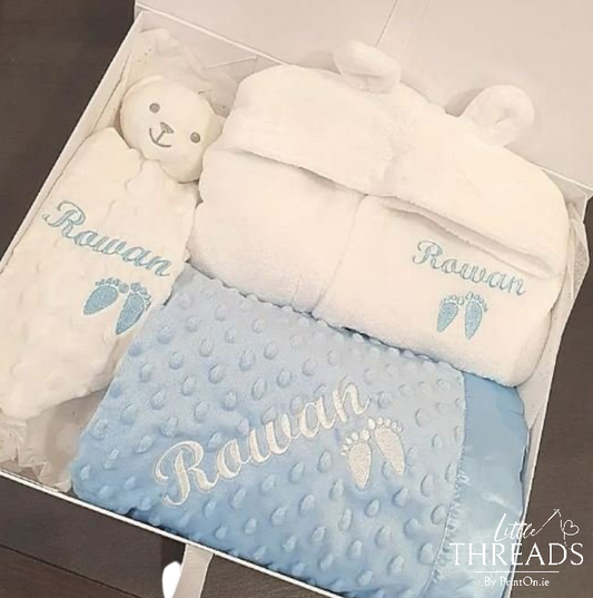 Luxury Blanket, Robe & Comforter Set