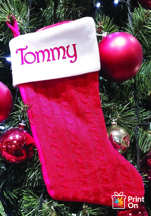 Deluxe Knitted Stocking