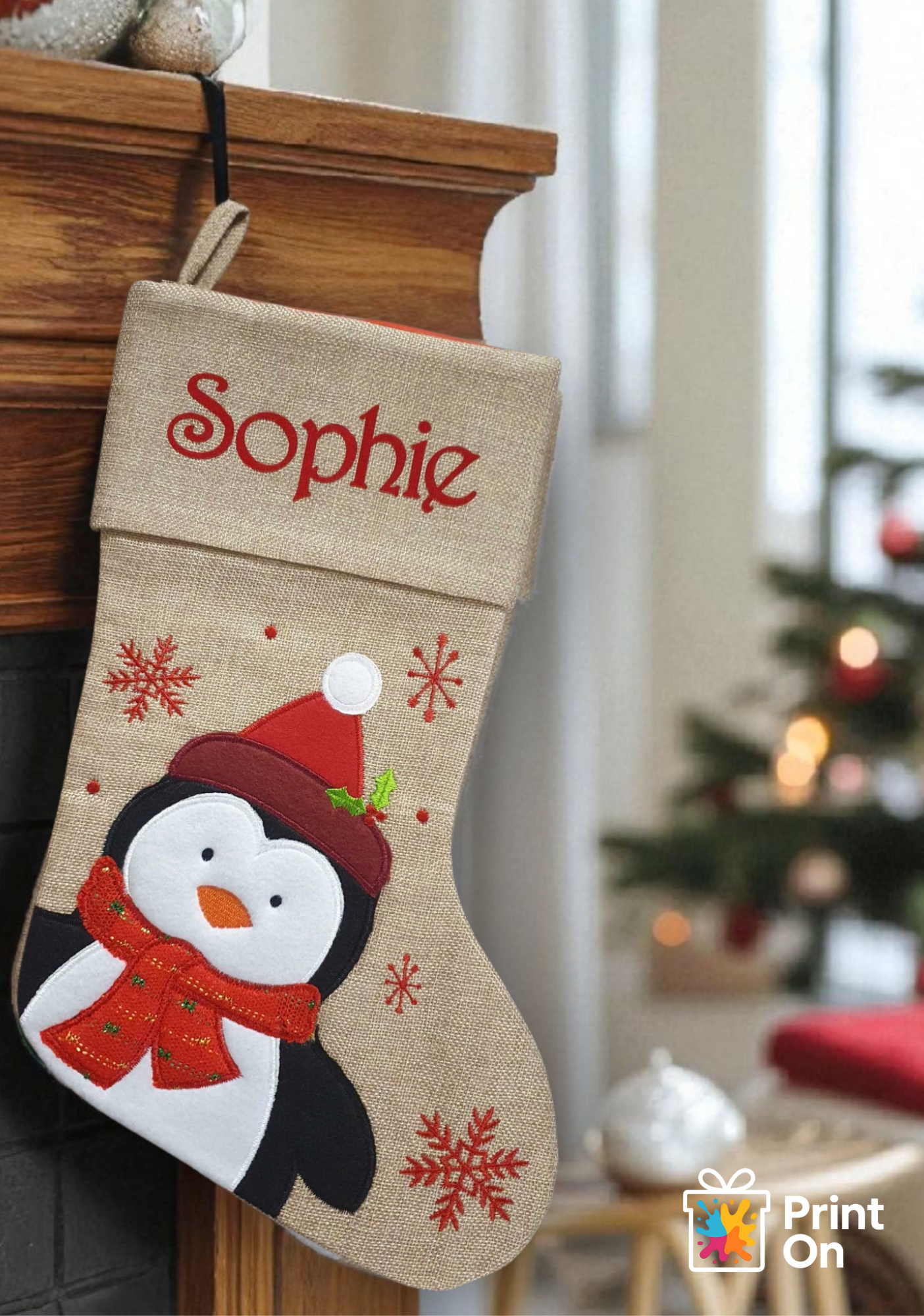 Deluxe Jute Stocking