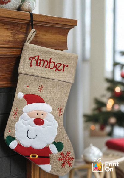 Deluxe Jute Stocking