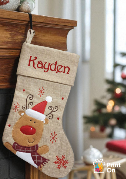 Deluxe Jute Stocking