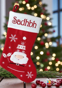 Deluxe White Top Stocking