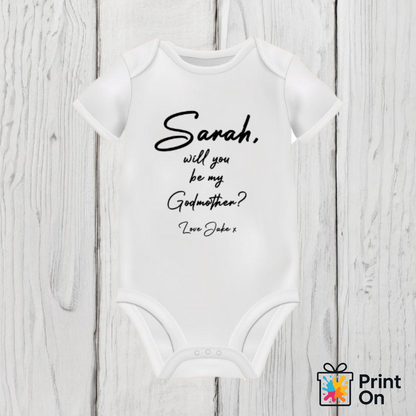 Godparent Proposal Vest