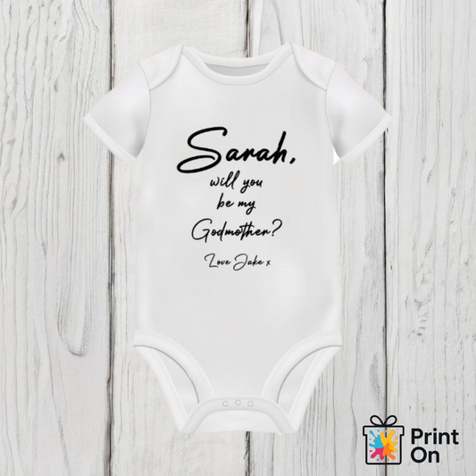 Godparent Proposal Vest