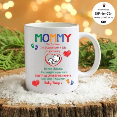 First Christmas Scan Mug -Design 1