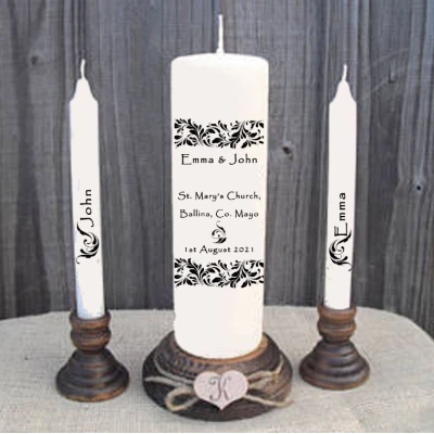 Wedding Candle Set -22/23 designs - Image 8