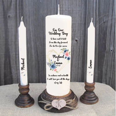 Wedding Candle Set -22/23 designs - Image 3