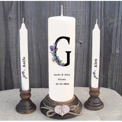 Wedding Candle Set -22/23 designs - Image 5