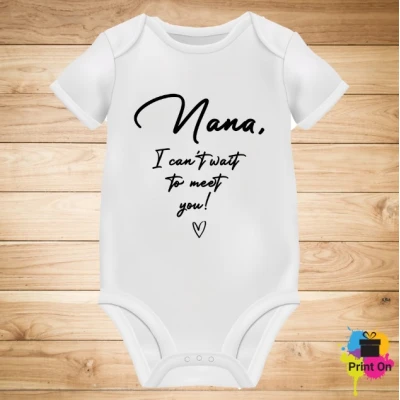 Baby Announcement Vest - Image 2