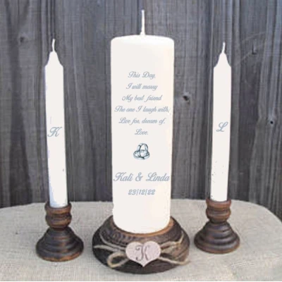 Wedding Candle Set -22/23 designs - Image 4