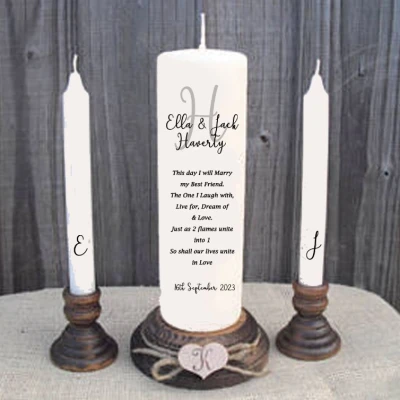 Wedding Candle Set -22/23 designs - Image 2